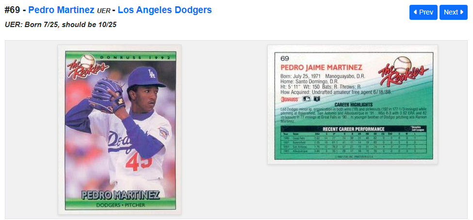 1992 Donruss The Rookies Complete Set
