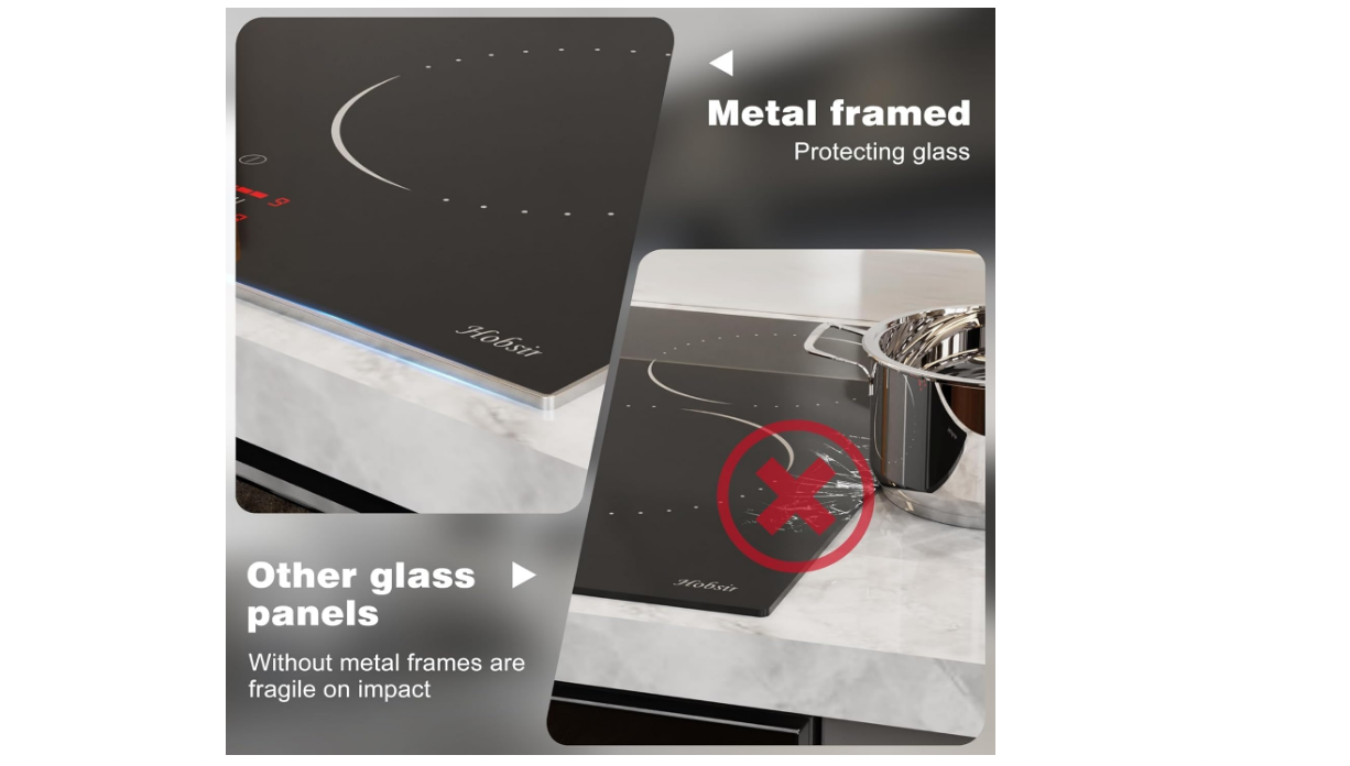 Hobsir 30 Inch Electric Cooktop, 5 Burners Cooktop, Electric