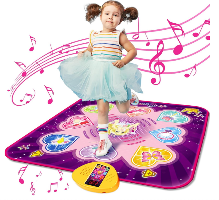 Dance Mat w/ Music and 7 different game modes 3 AA Batteries Included Girls Bday