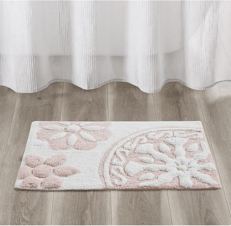 Madison Park Casablanca 100% Cotton Tufted Bathroom Rugs, 20" x 30"
