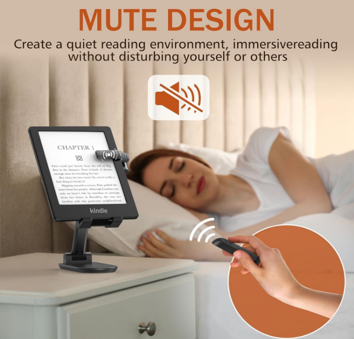 2 PACK Remote Control Page Turner For Kindle Paperwhite, Oasis, Kobo