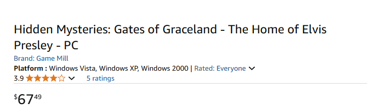 PC Game Combo Pack: Gates Of Graceland & November 1963