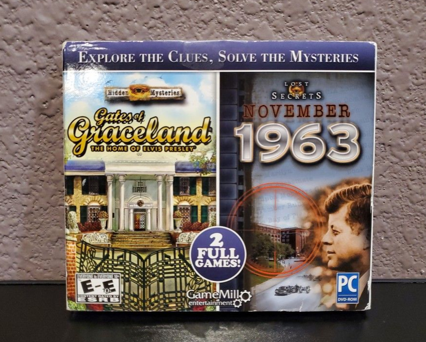 PC Game Combo Pack: Gates Of Graceland & November 1963