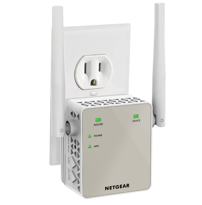 Netgear WiFi Range Extender EX6120, Coverage Up To 150p Sqft., AC1200 Dual Band