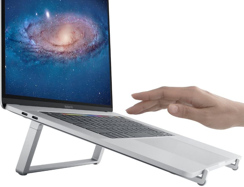 Rain Design mBar Pro Foldable Laptop Stand, Silver 10082