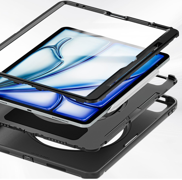 13 Inch Case For Use With iPad Air 13inch M2, Scorpion Black