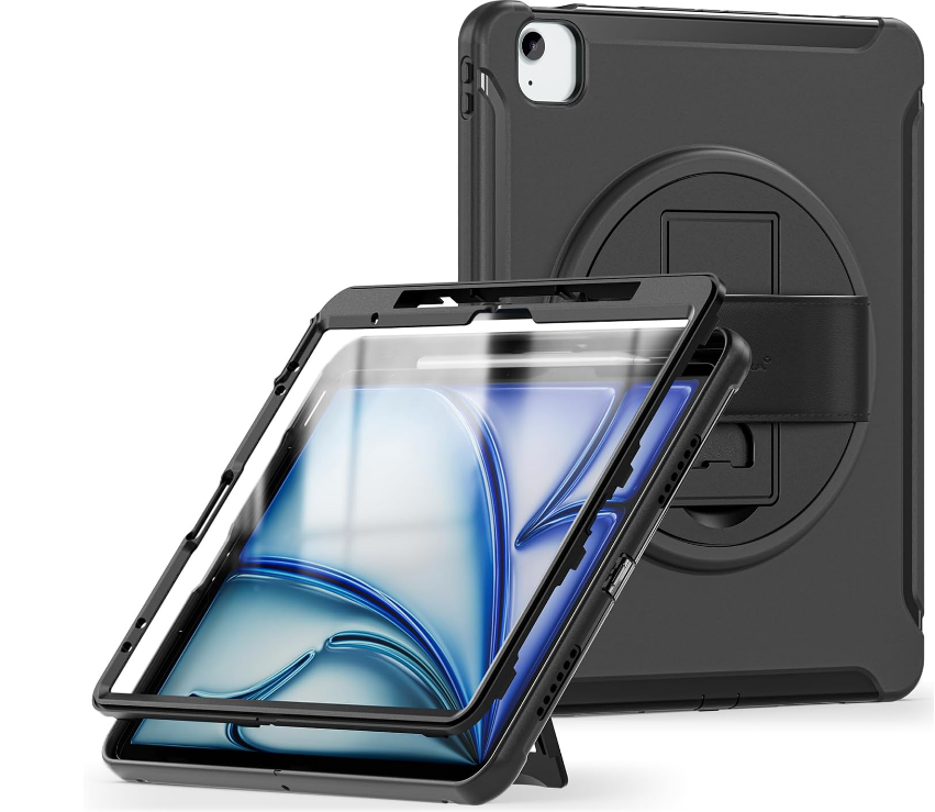 13 Inch Case For Use With iPad Air 13inch M2, Scorpion Black