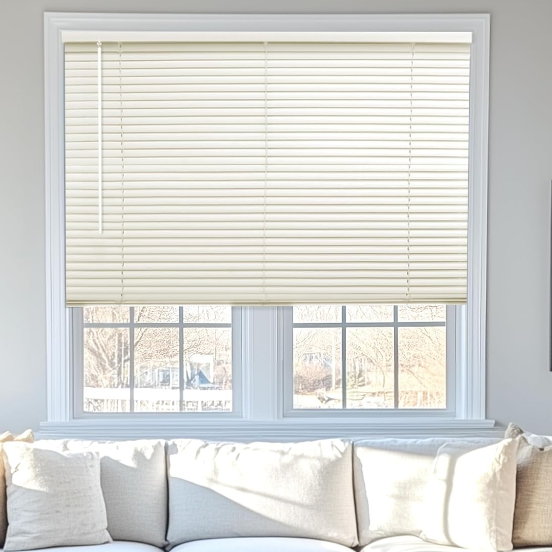 Chicology Window Blinds, Alabaster 36 Inches Wide X 48 Inches Height