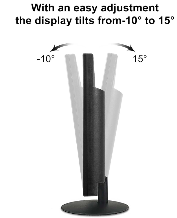 17 Inch PC LED Monitor 1440x900 75Hz 16:10 Viewing Angle Stand Or Wall Mount