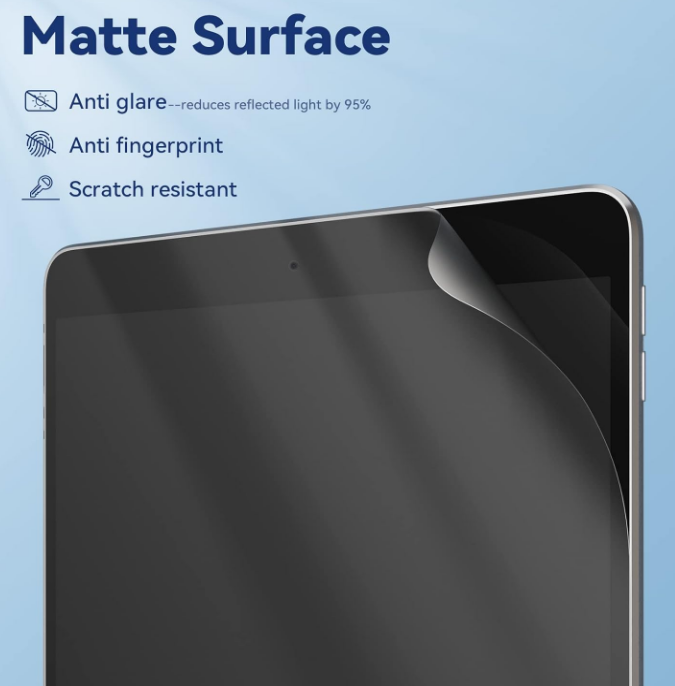 2 Pack Anti Blue Light Screen Protector Compatible with iPad 9/8/7 Generation 10.2-Inch