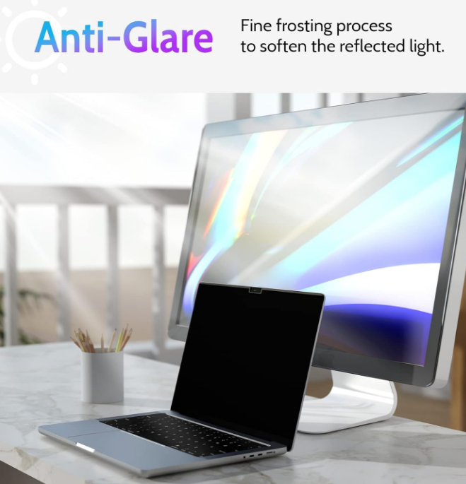 Magnetic Privacy Screen For MacBook Air 13.6/13 Inch 2022-25 M2/M3/M4 Amazon #1 Seller