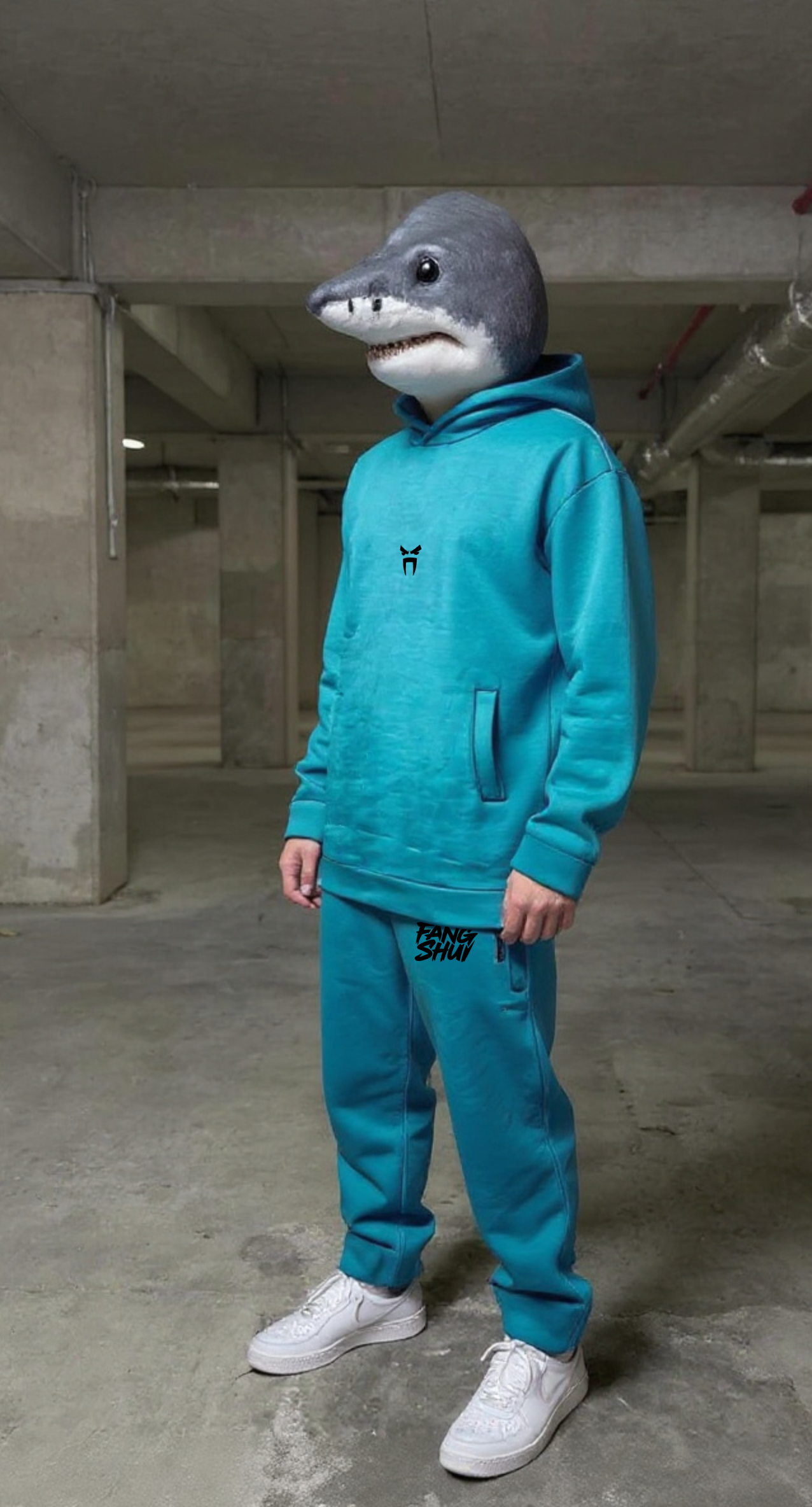 Caribbean Blue Tracksuit "Shark"