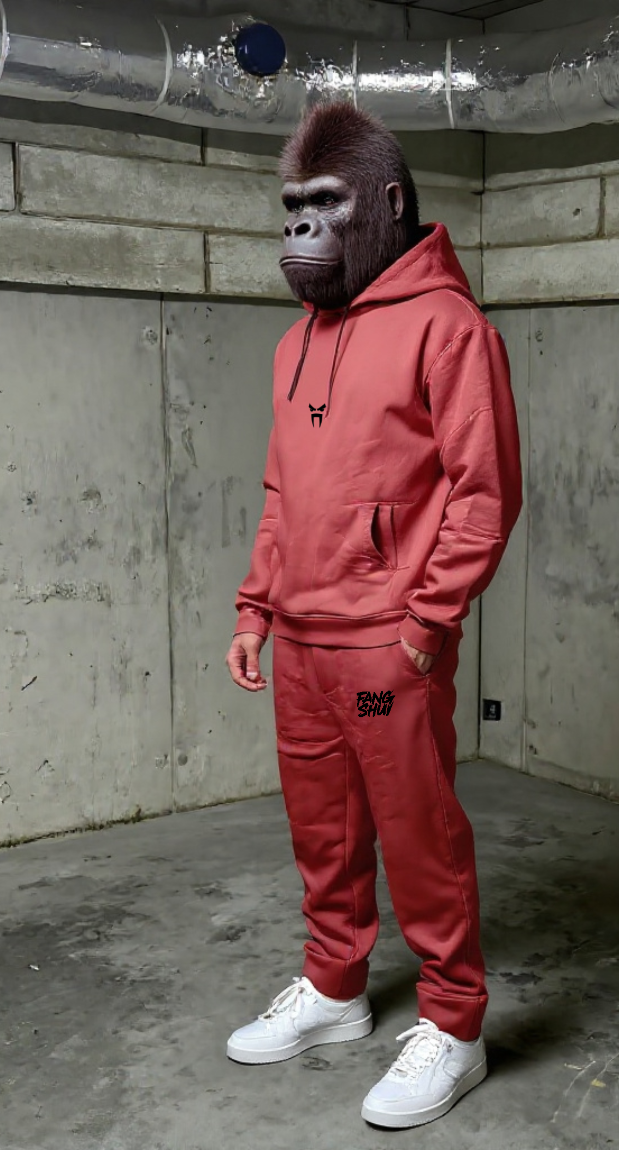 Red Tracksuit "Gorila" (Laced)