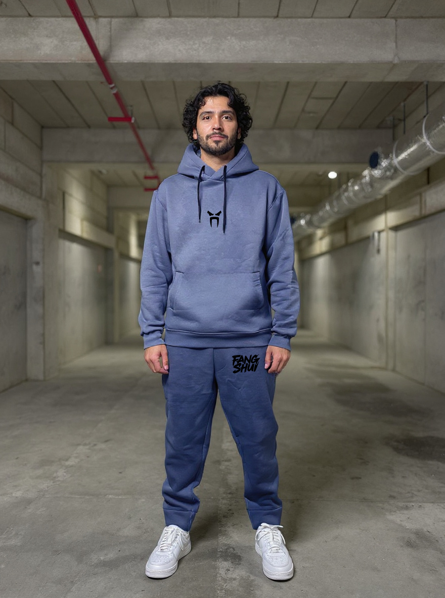 Navy Blue Tracksuit "Koala" (Laced)