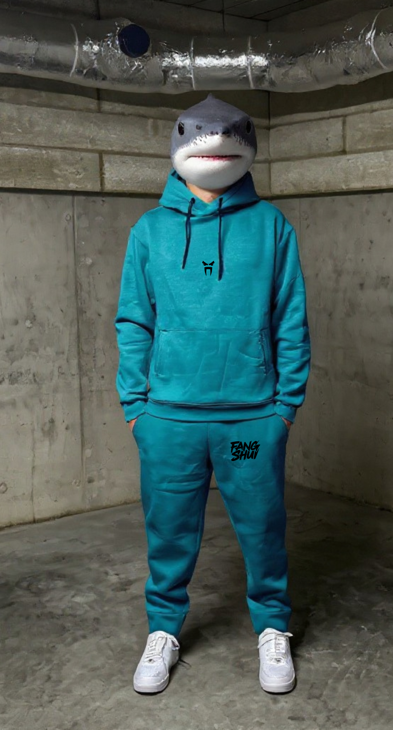 Caribbean Blue Tracksuit "Shark" (Laced)