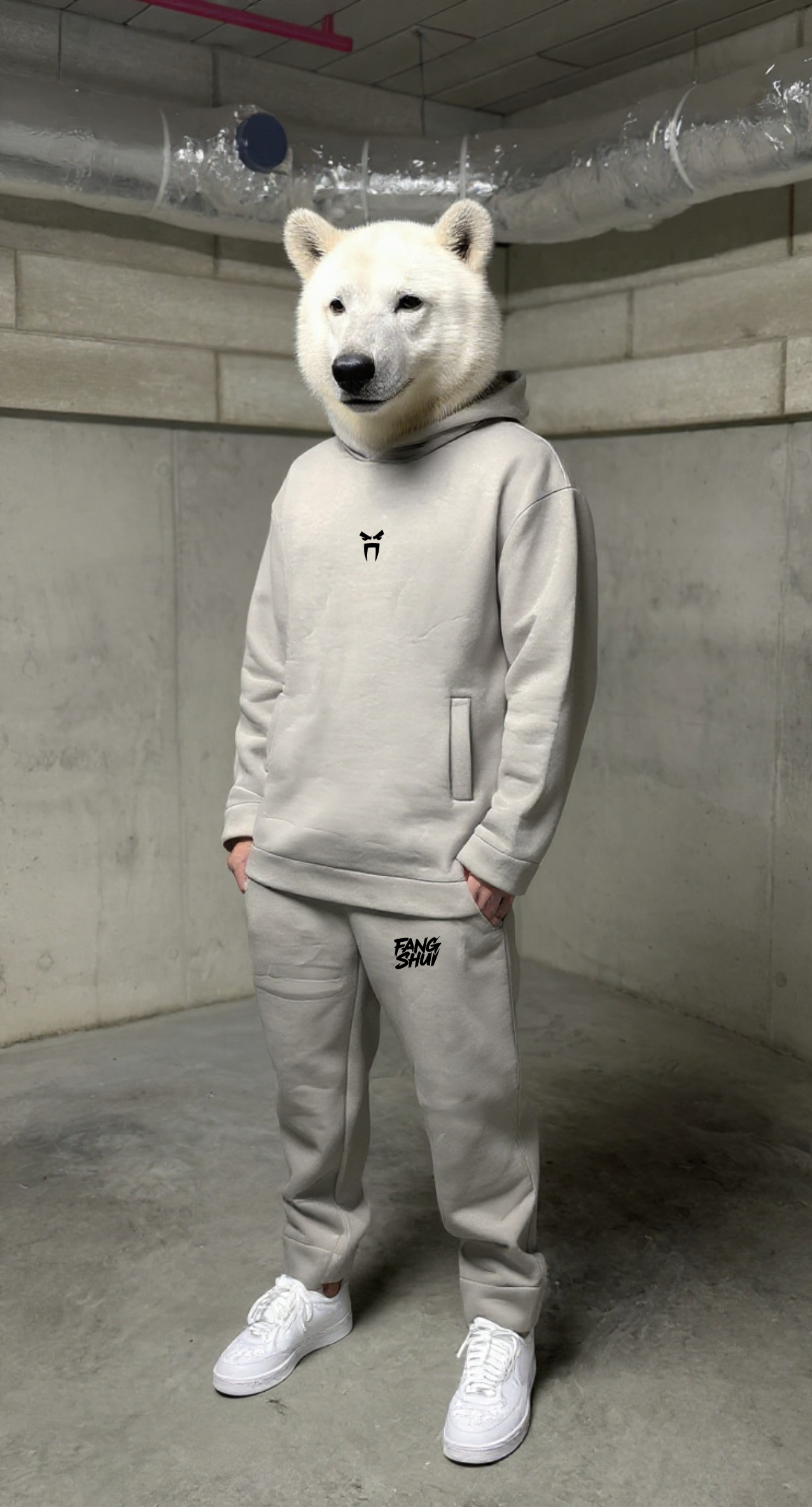 Gray Tracksuit "Polar Bear"