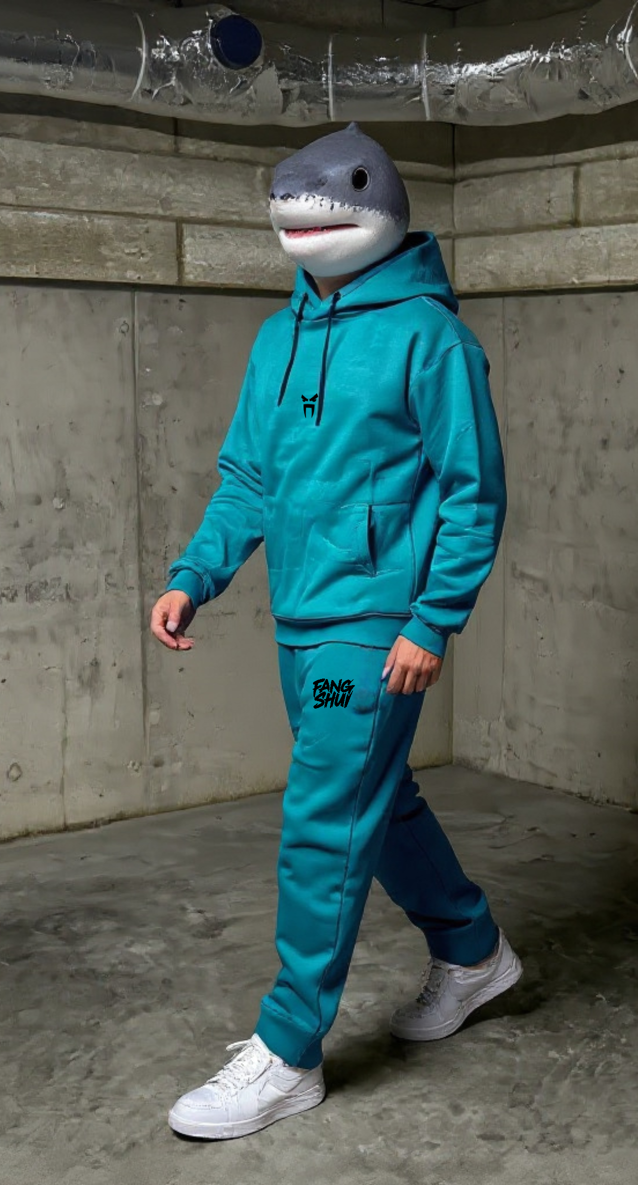 Caribbean Blue Tracksuit "Shark" (Laced)