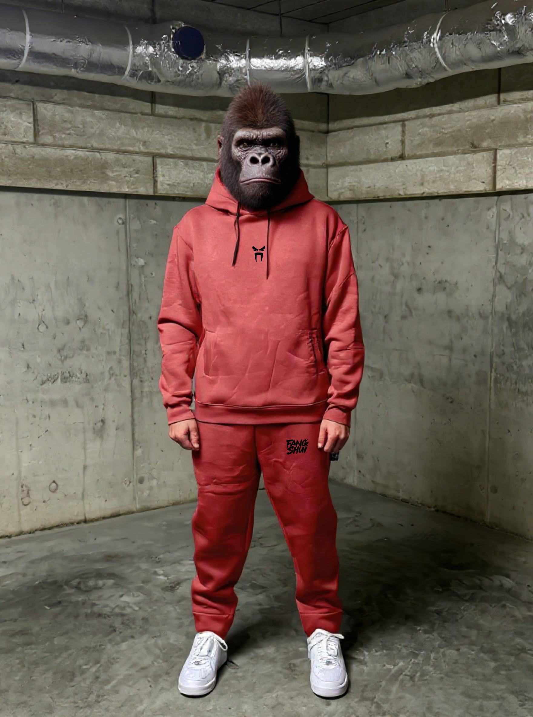 Red Tracksuit "Gorila" (Laced)