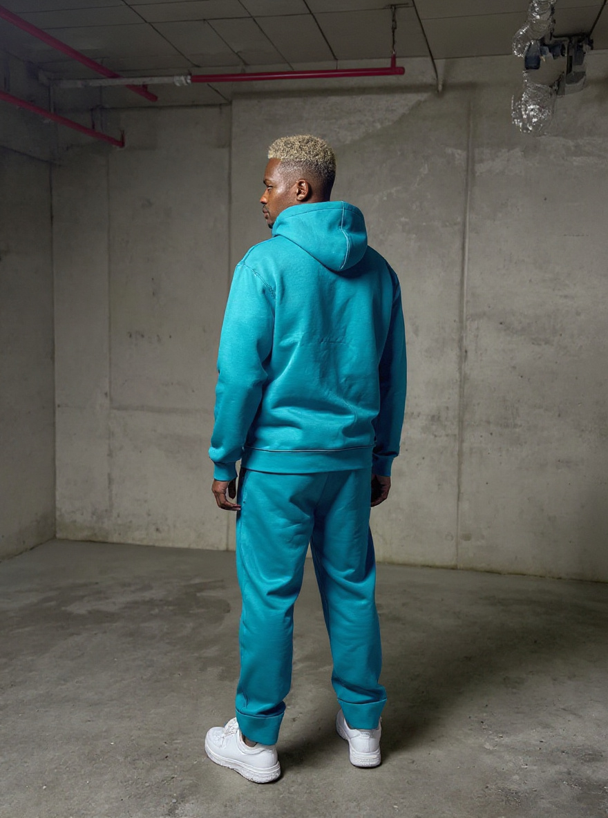 Caribbean Blue Tracksuit "Shark" (Laced)
