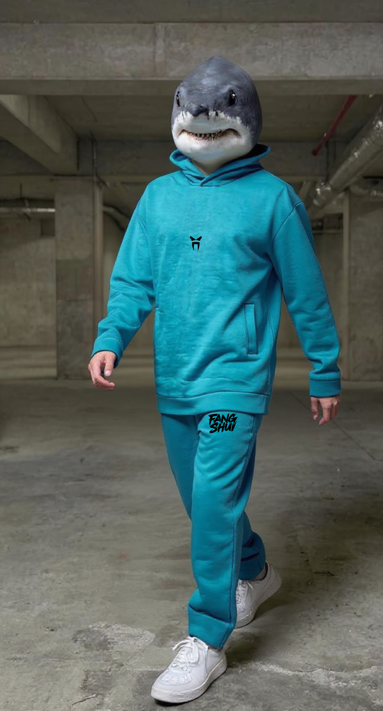 Caribbean Blue Tracksuit "Shark"