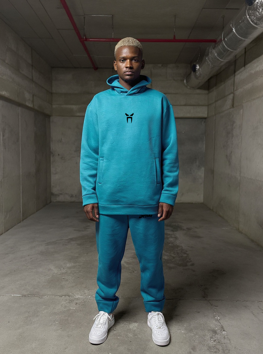 Caribbean Blue Tracksuit "Shark"
