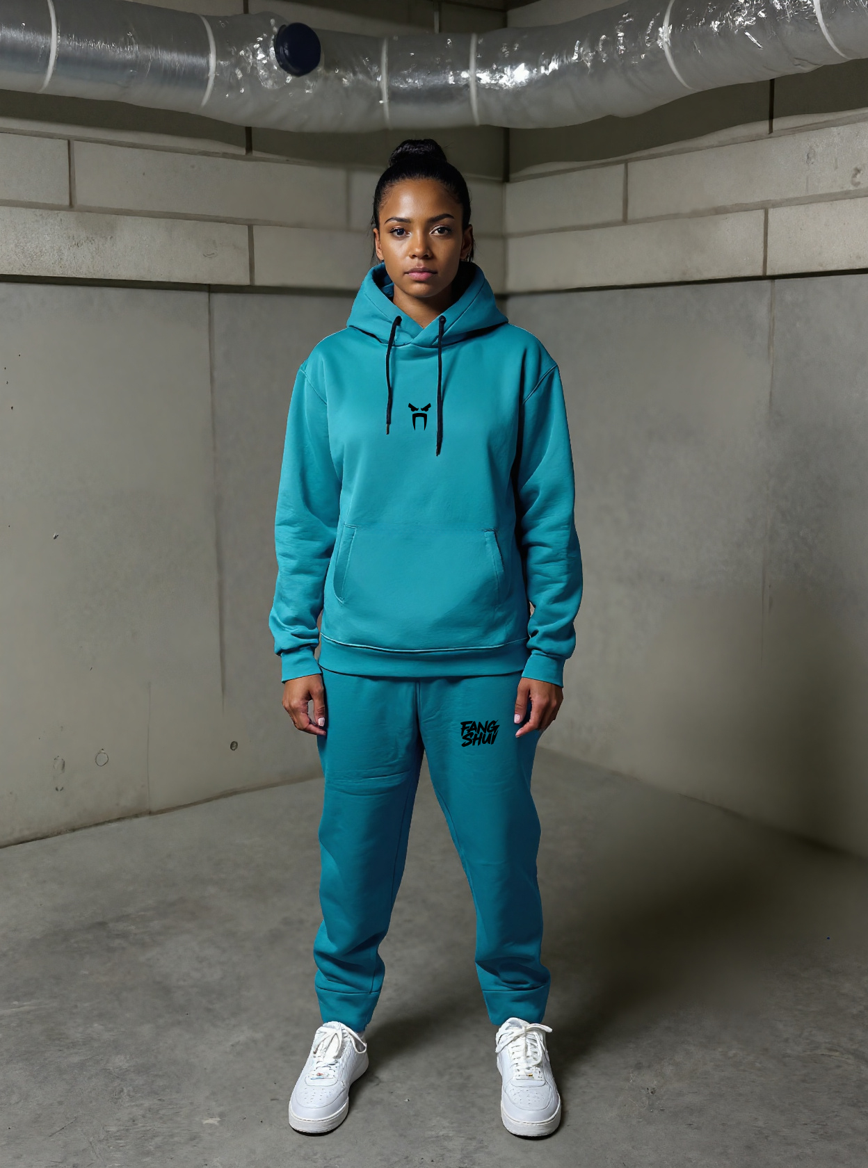 Caribbean Blue Tracksuit "Shark" (Laced)