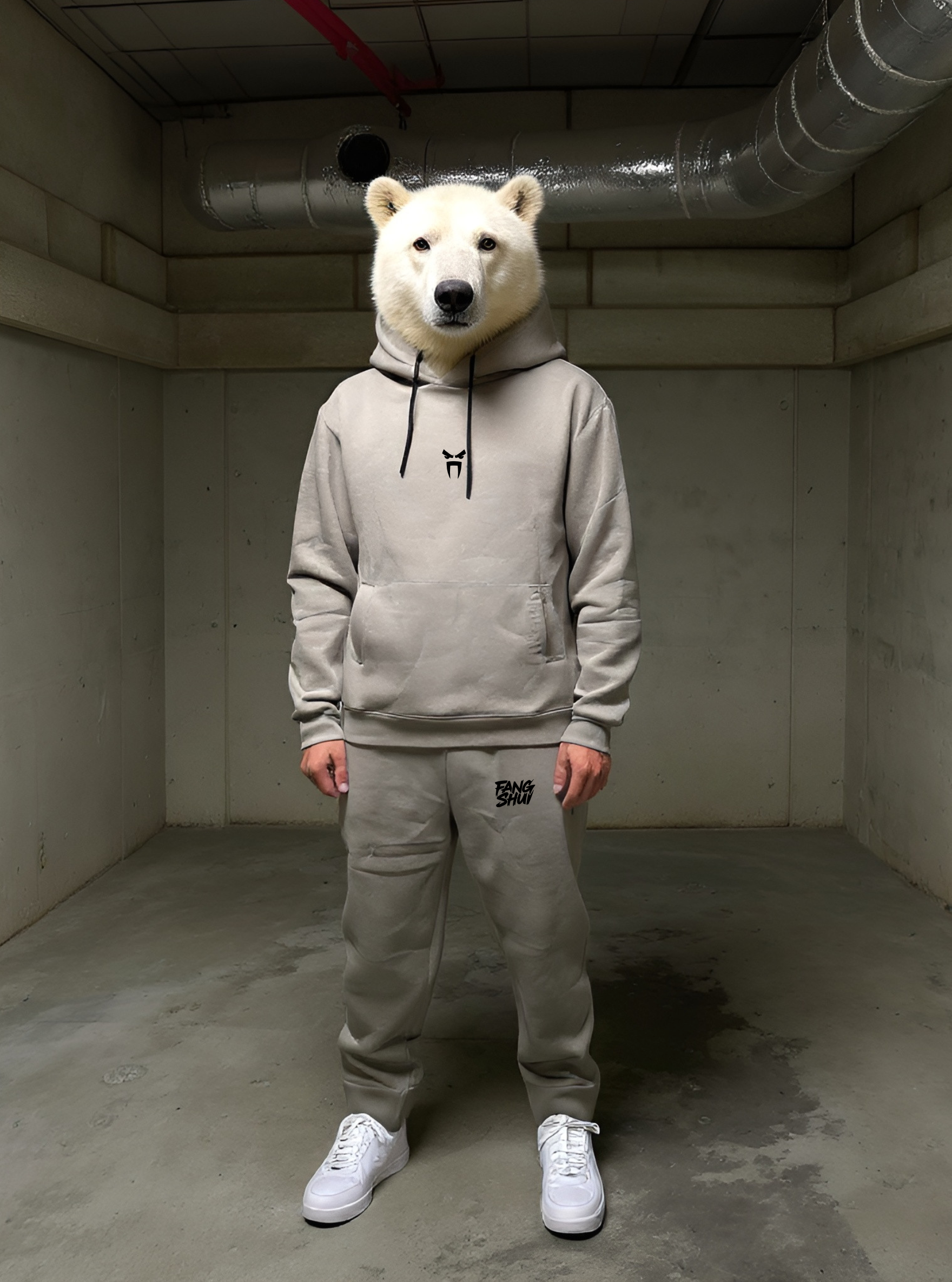 Grey Tracksuit "Polar Bear" (Laced)