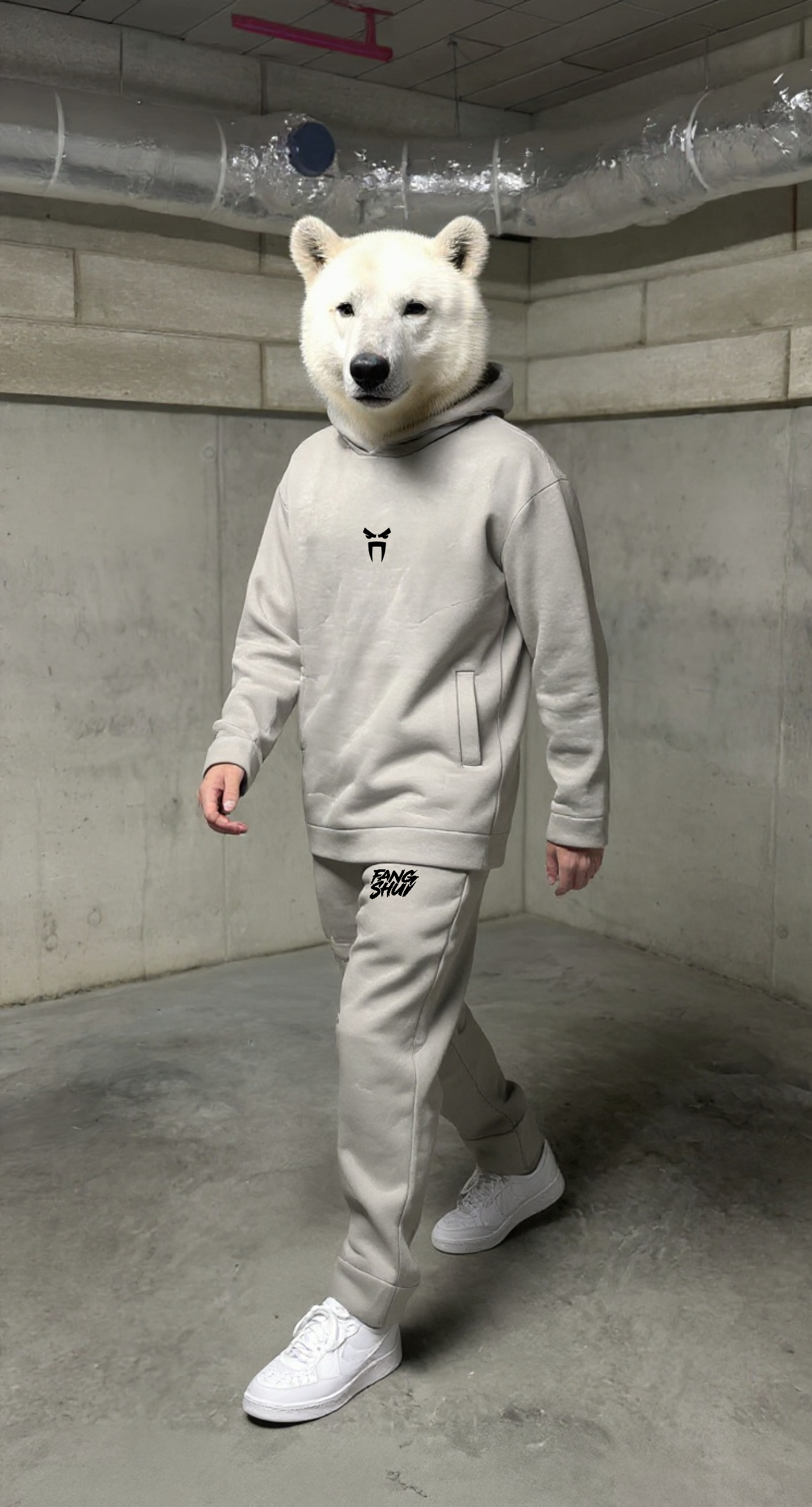 Gray Tracksuit "Polar Bear"