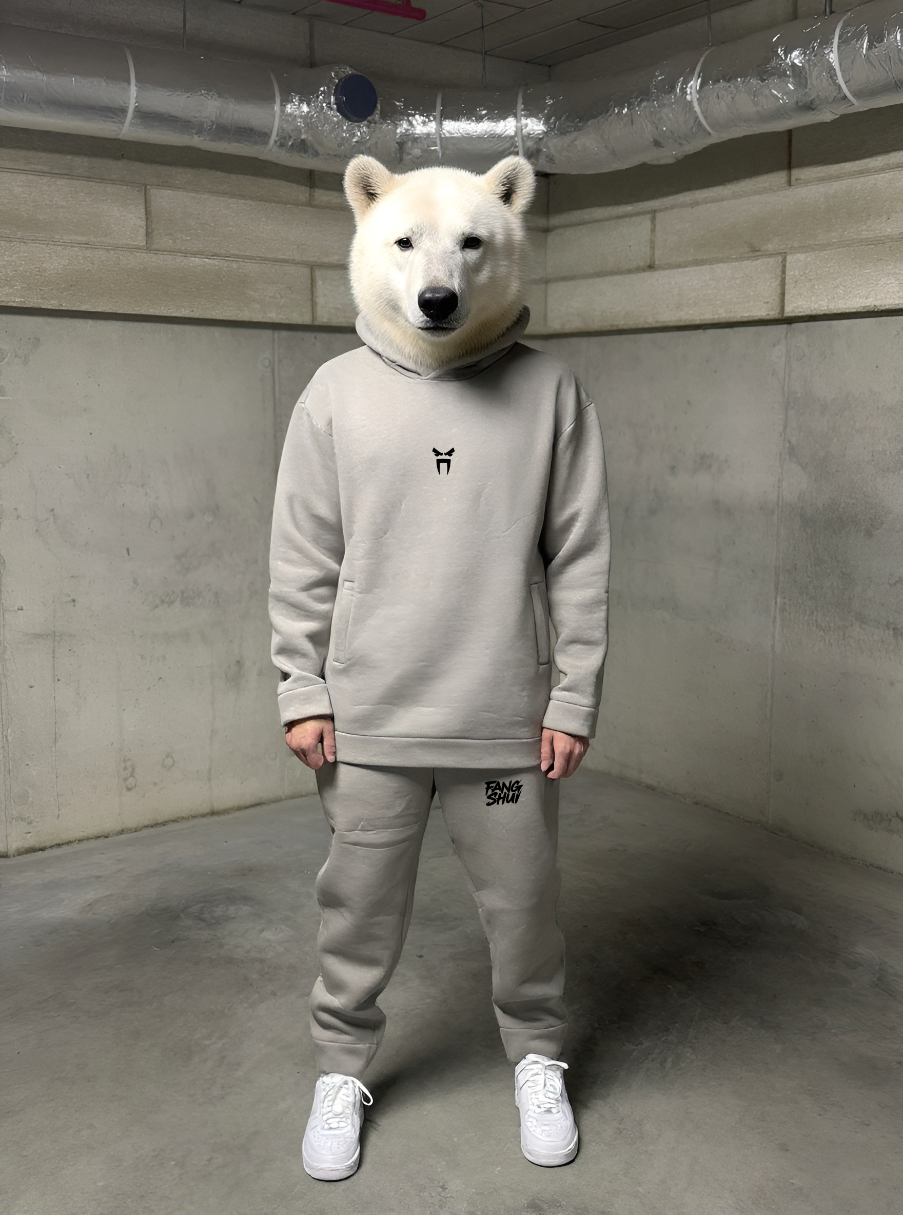 Gray Tracksuit "Polar Bear"