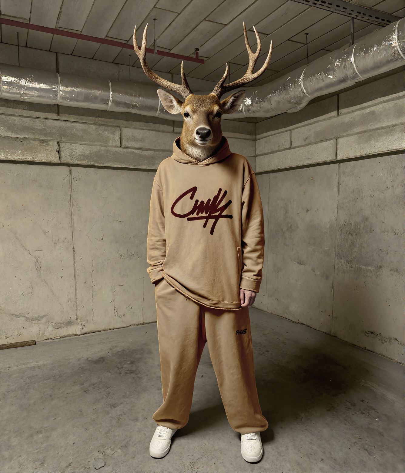 Oxford Brown Tracksuit "Buck"