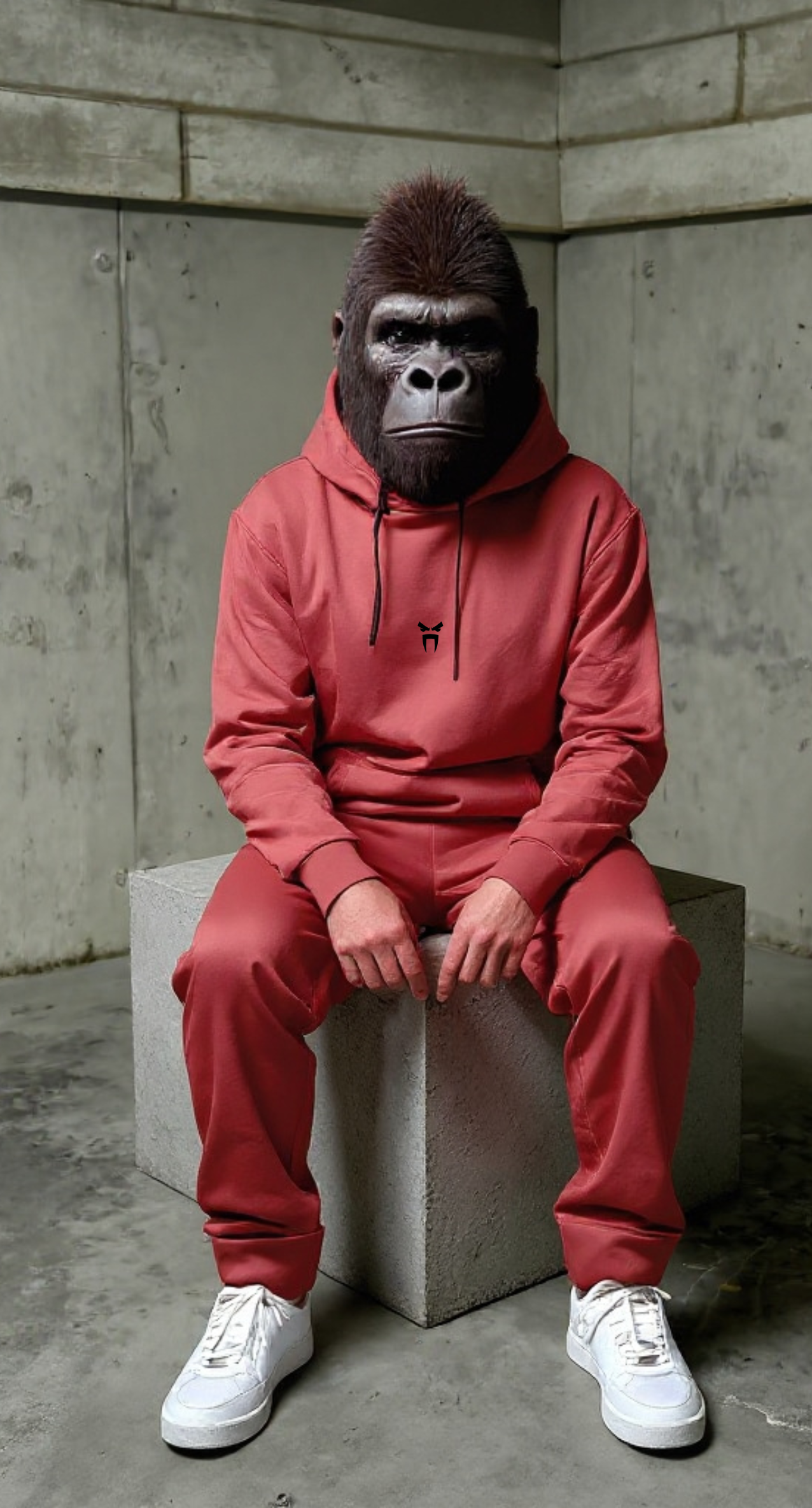 Red Tracksuit "Gorila" (Laced)