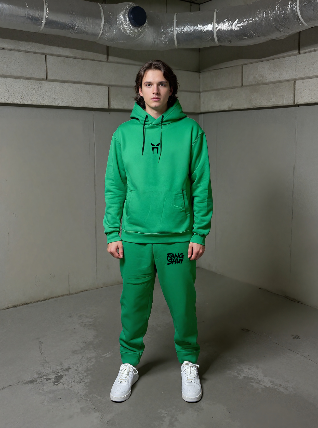 Green Tracksuit "Geko" (Laced)