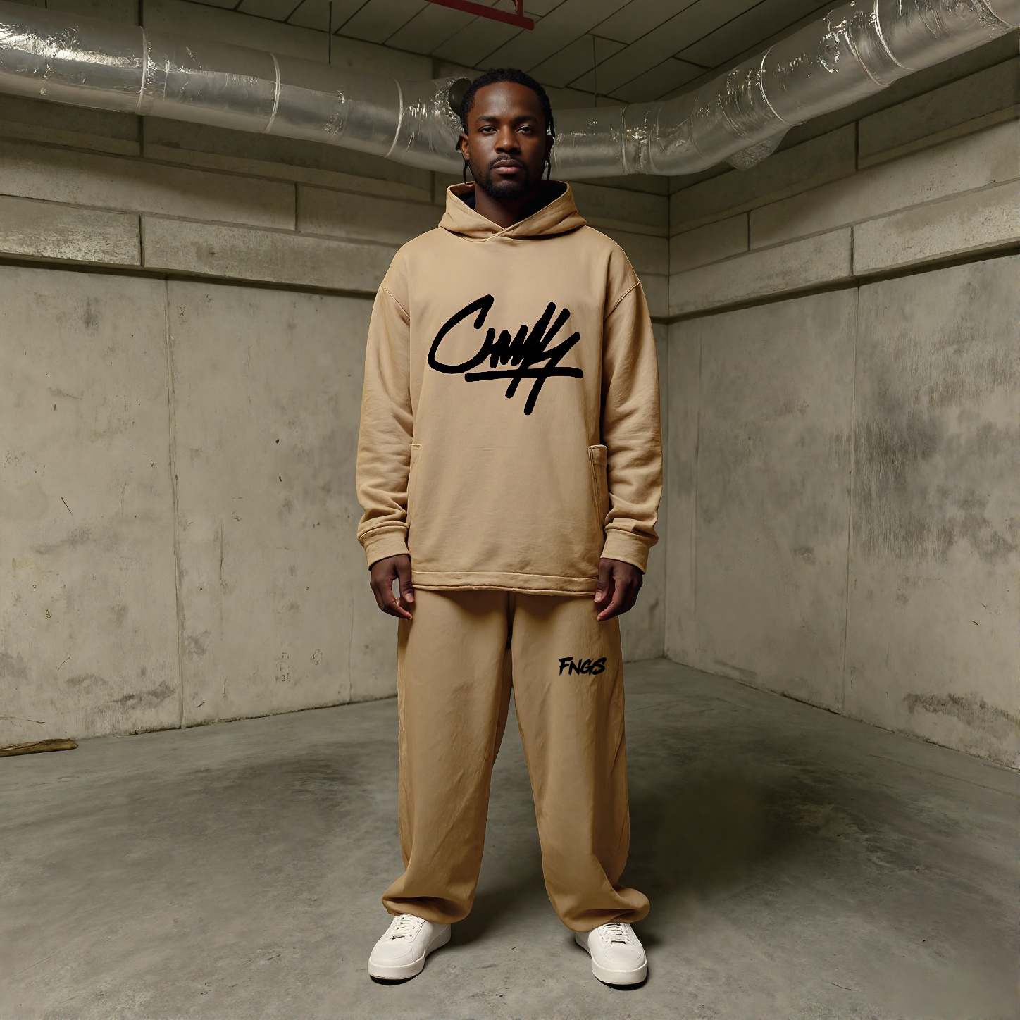 Oxford Brown Tracksuit "Buck"
