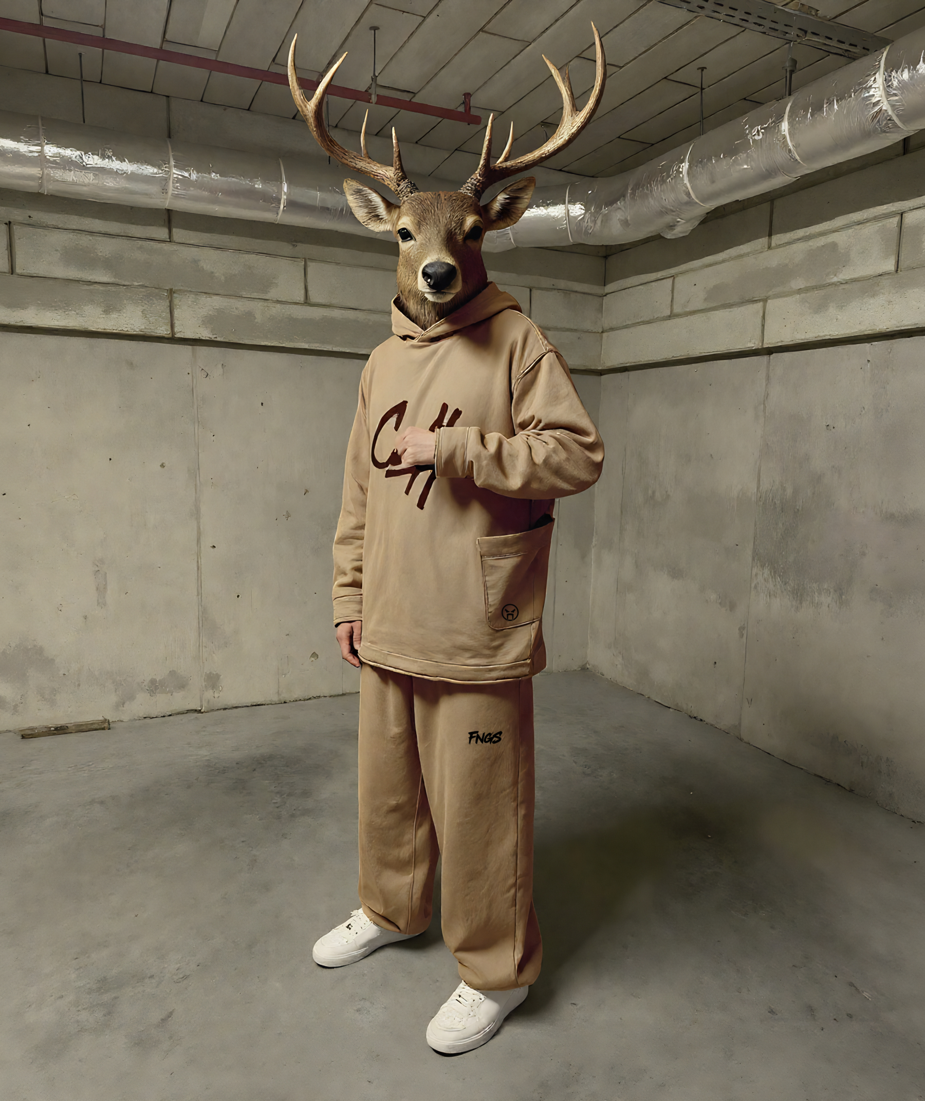 Oxford Brown Tracksuit "Buck"