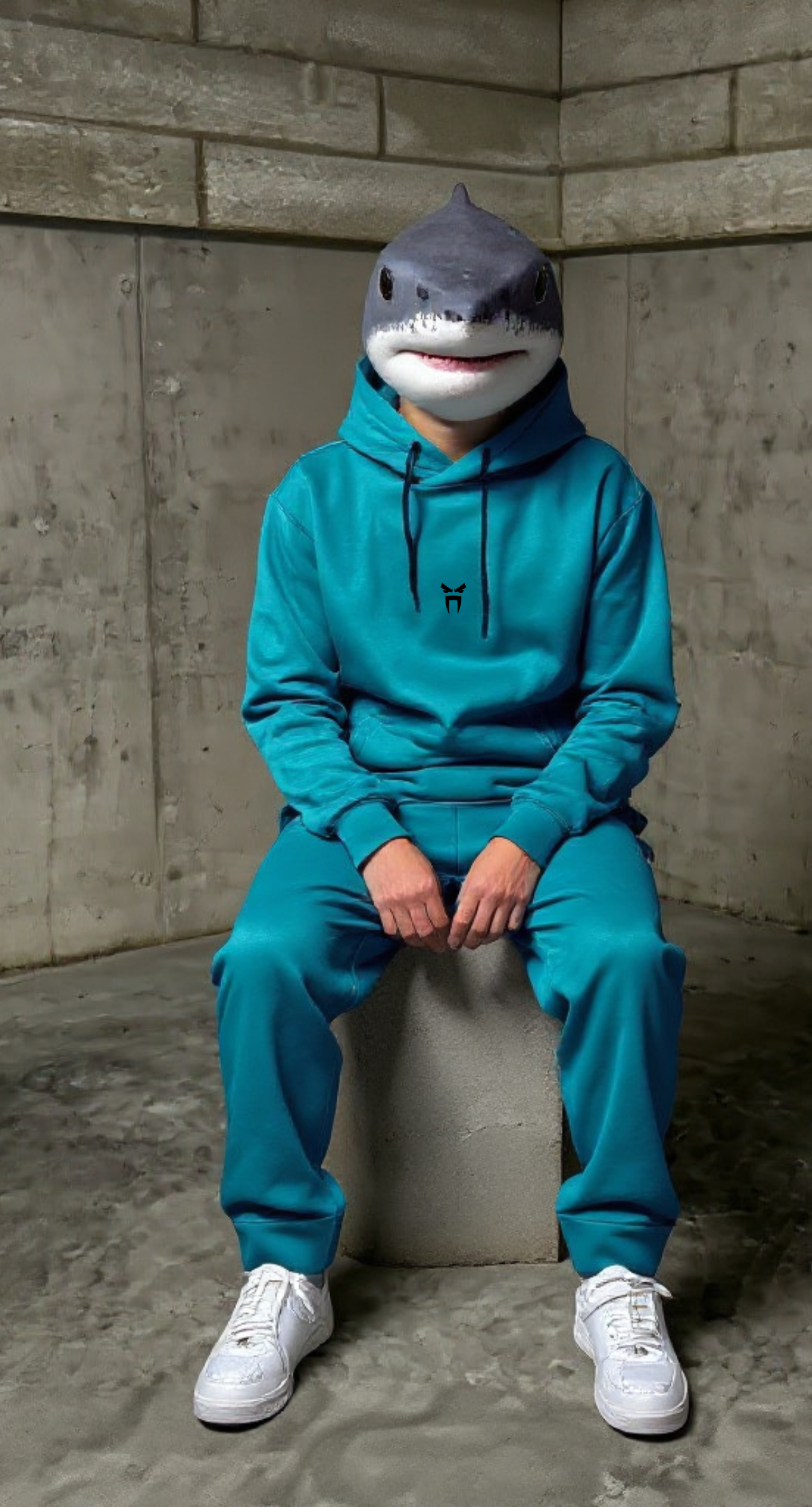 Caribbean Blue Tracksuit "Shark" (Laced)