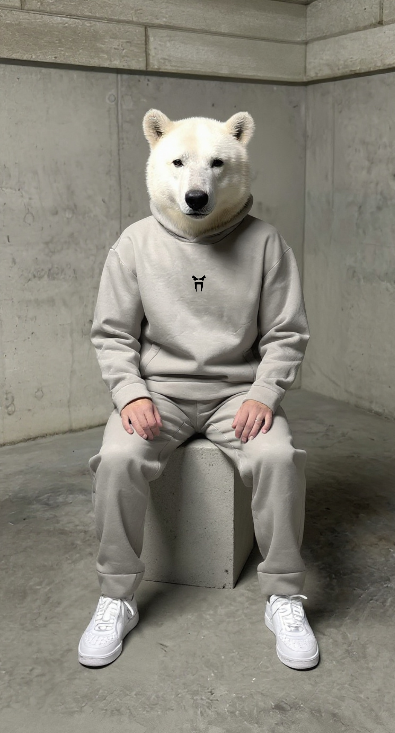 Gray Tracksuit "Polar Bear"