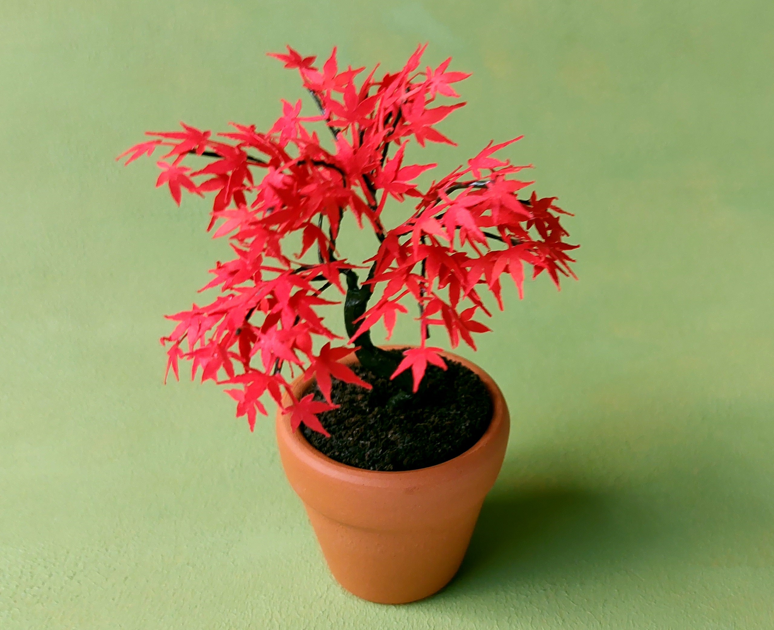 Miniature Maple bonsai tree 1:12