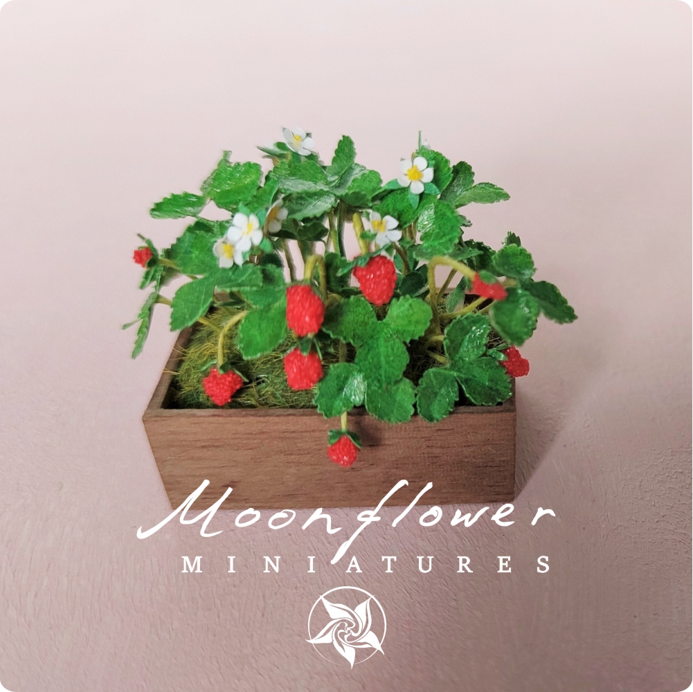 Miniature Strawberry 1:12