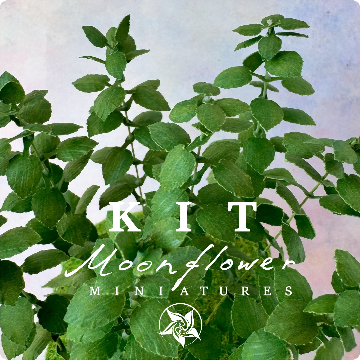 Kit Extra leaves for Hydrangea dollhouse Miniature paper craft garden flower shop, scale 1:12, DIY
