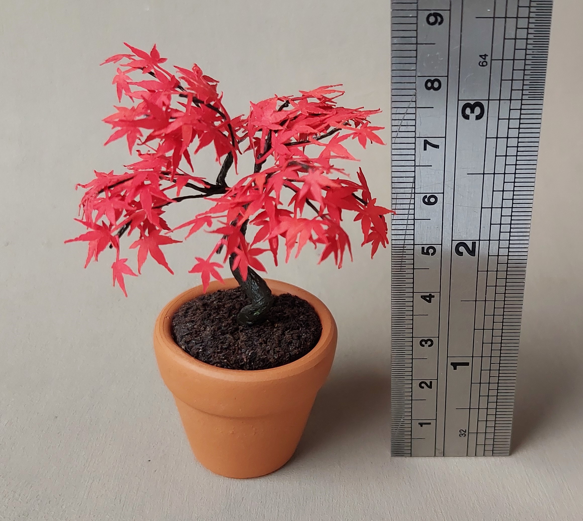 Miniature Maple bonsai tree 1:12