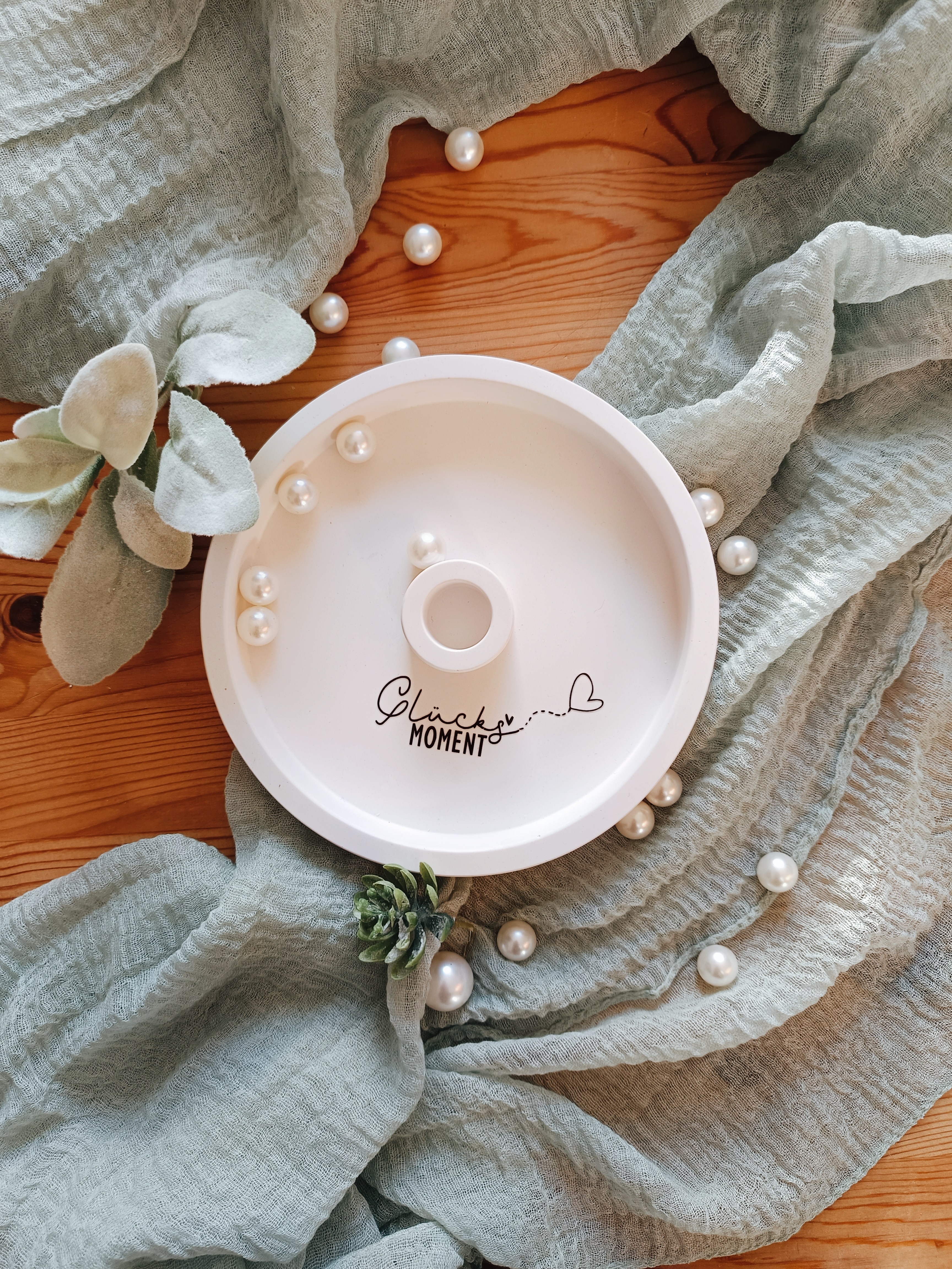 Kerzenhalter Glücksmoment