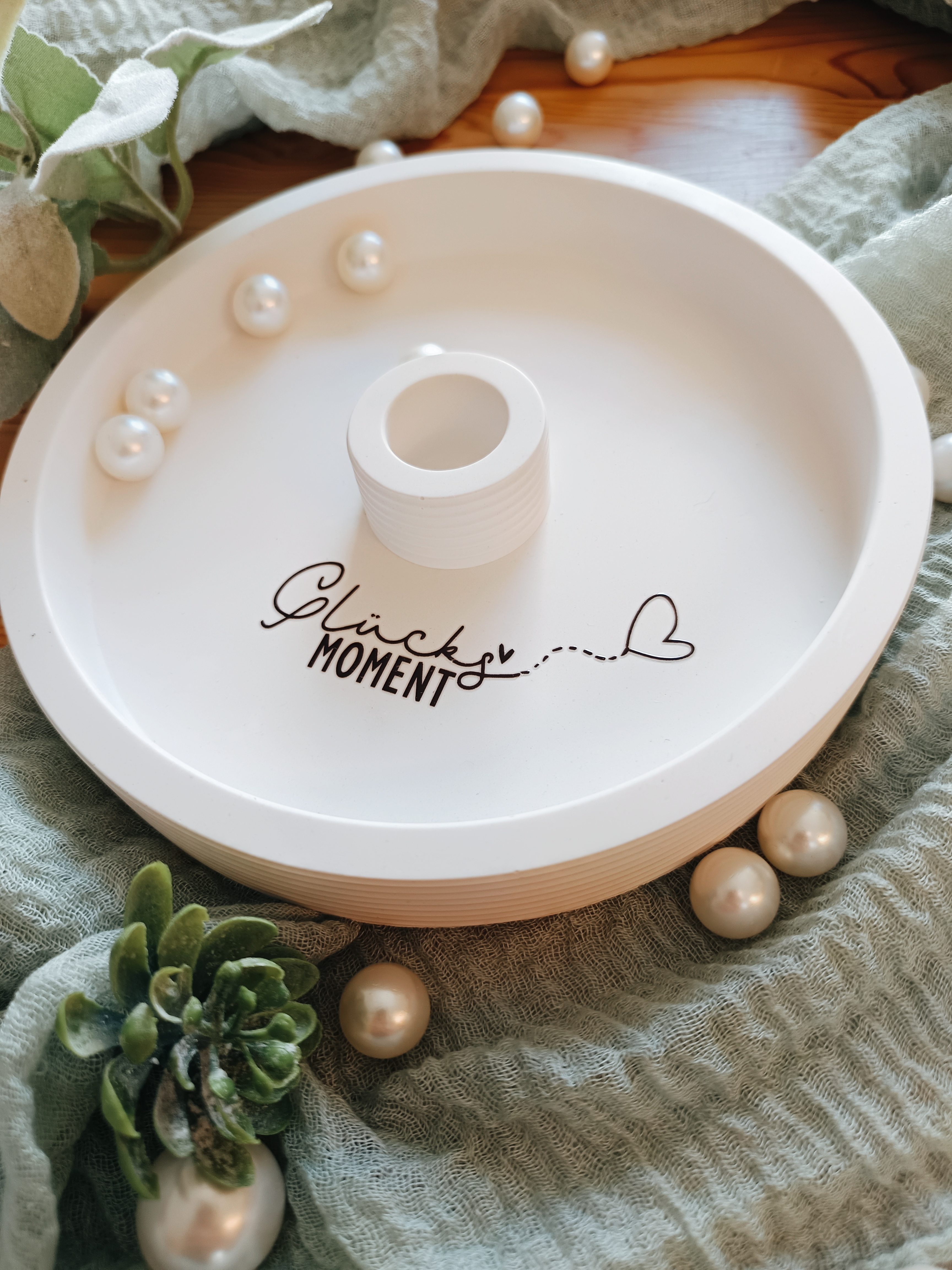 Kerzenhalter Glücksmoment