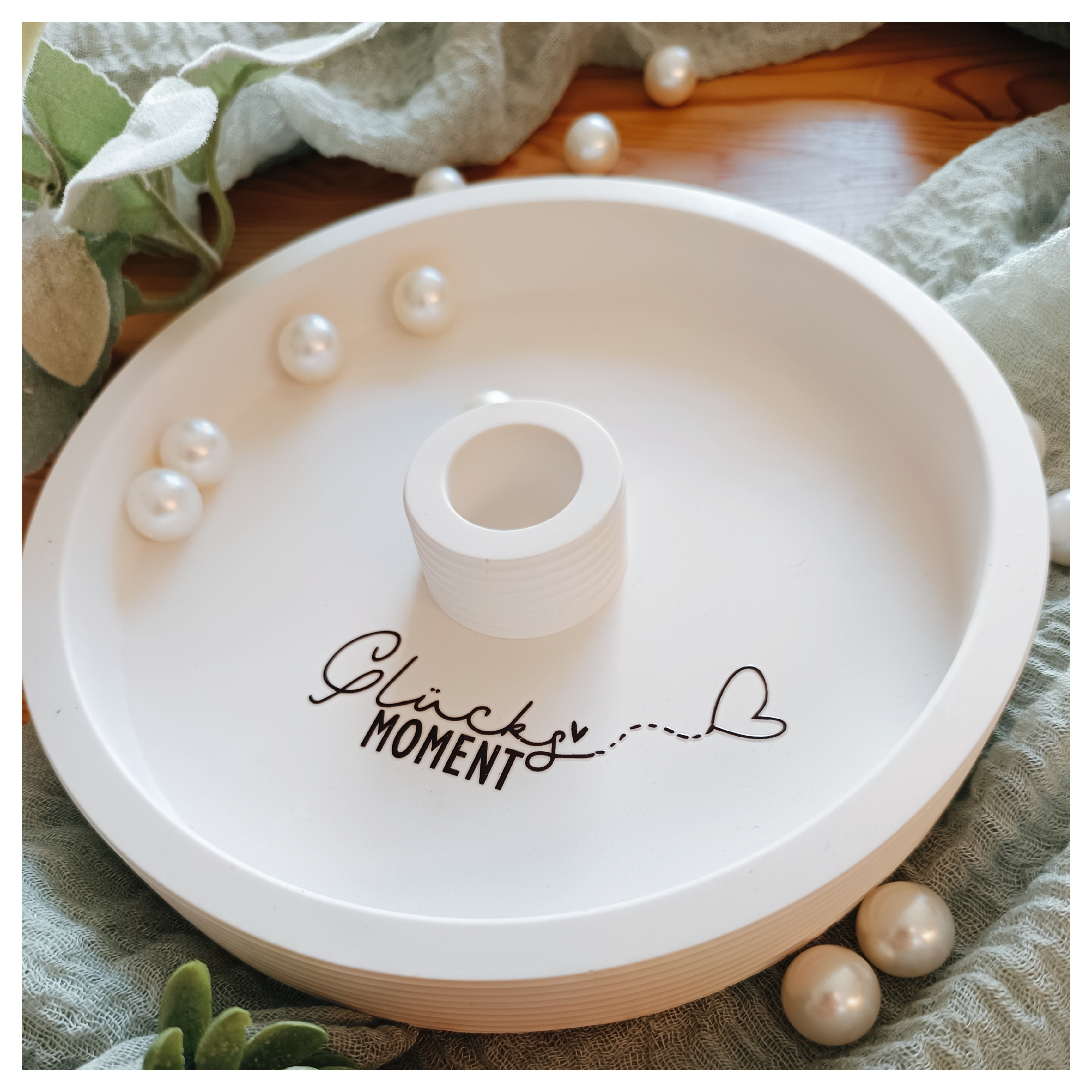 Kerzenhalter Glücksmoment