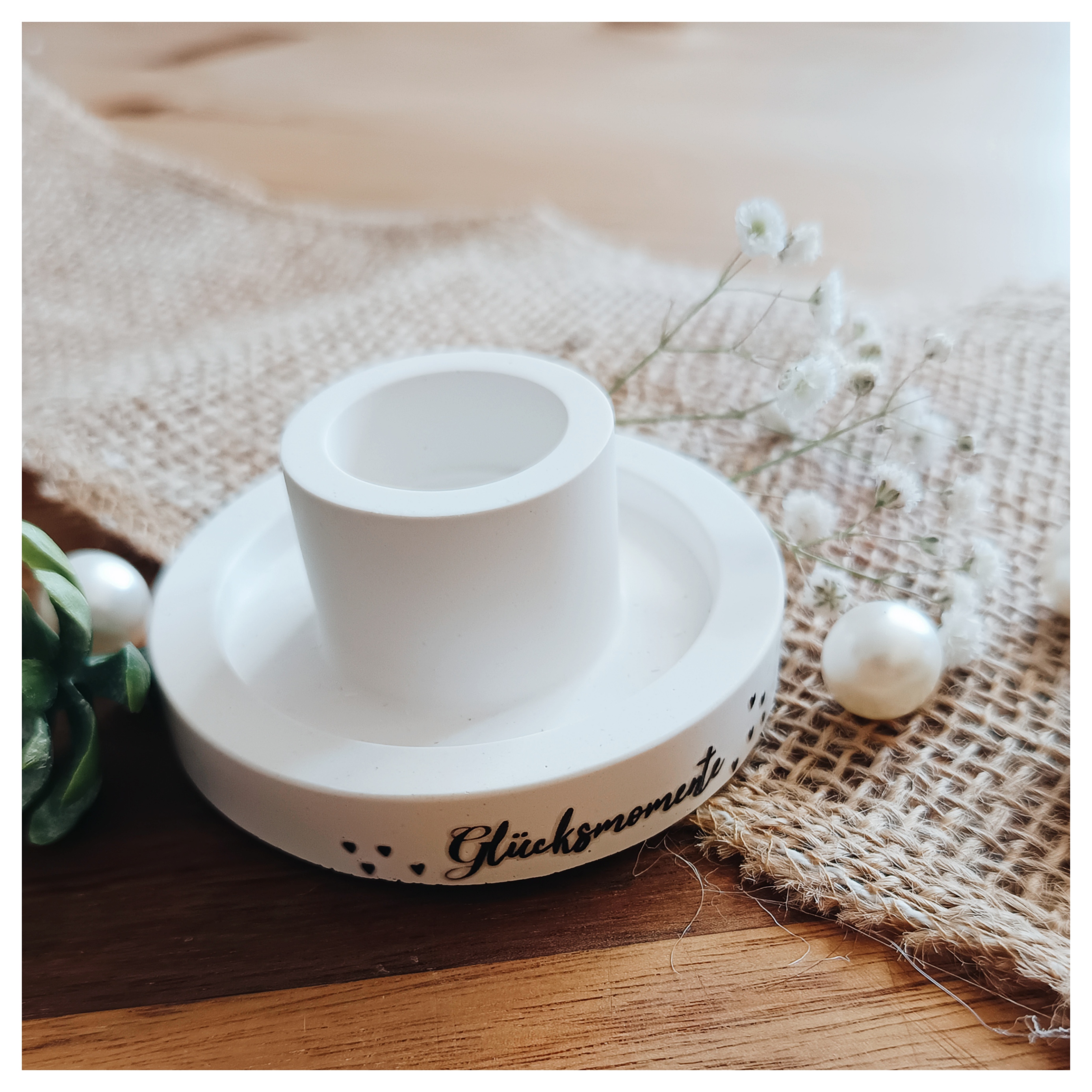 Kerzenhalter Glücksmomente