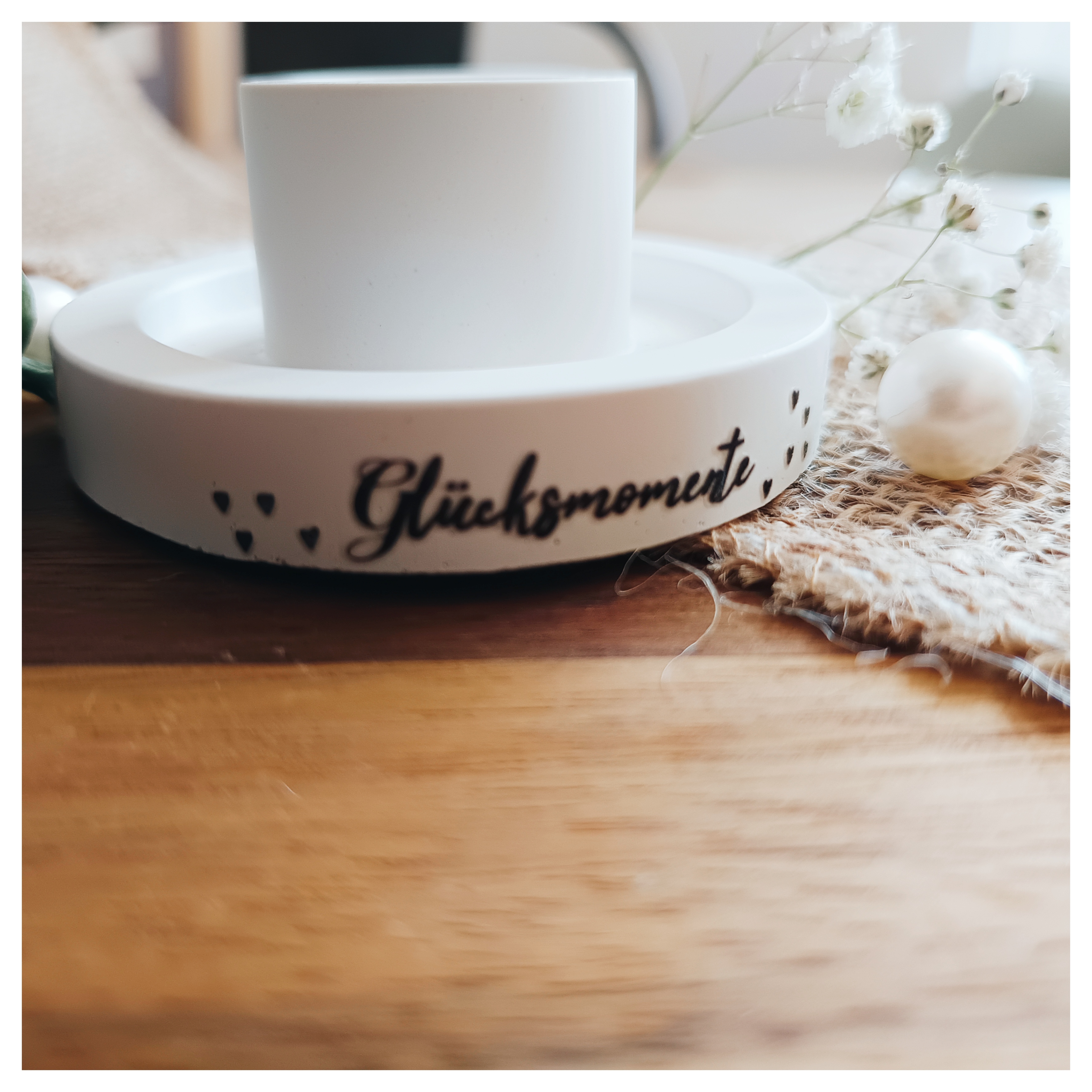 Kerzenhalter Glücksmomente