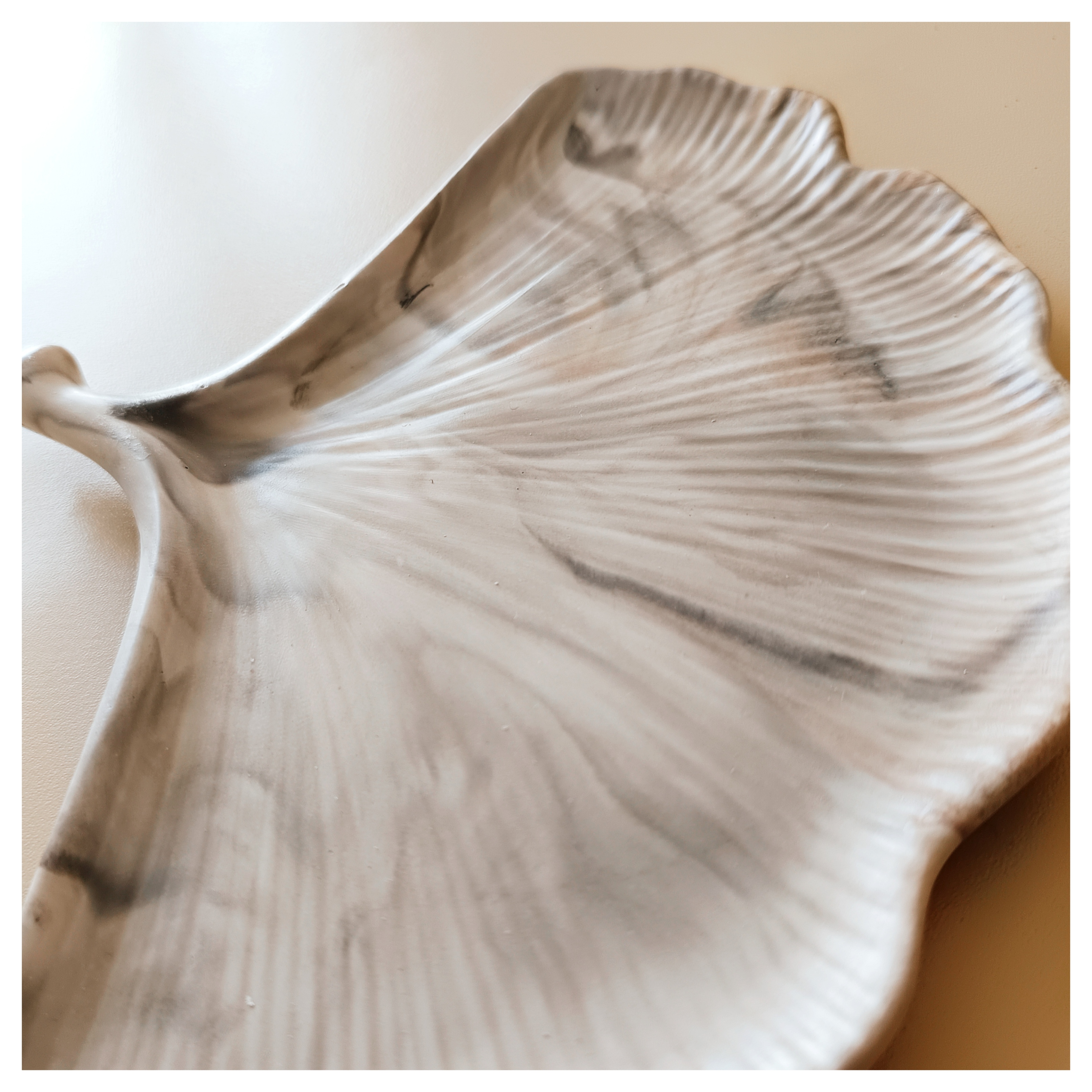 Keramikschale Ginkgo