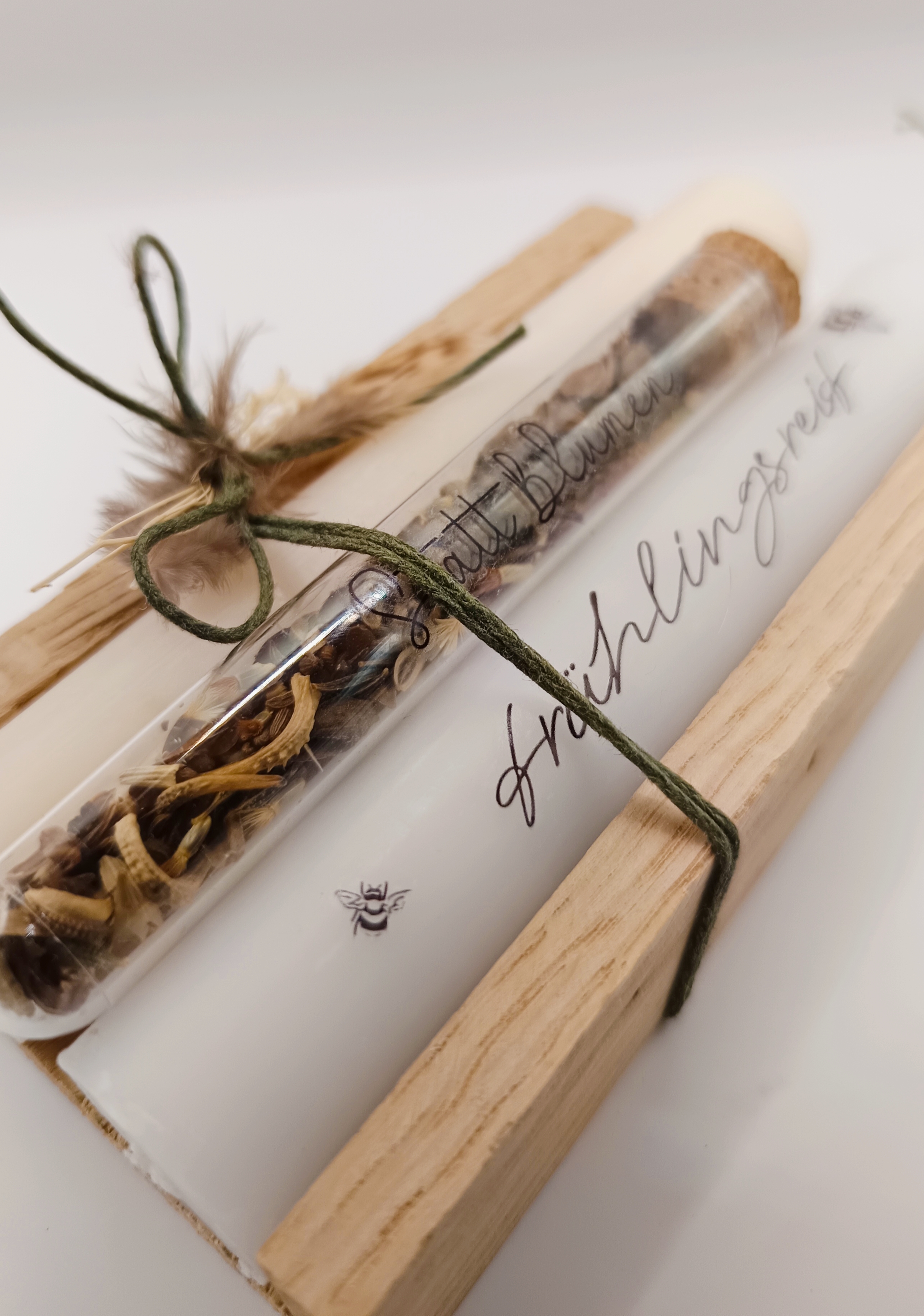 Kerzen-Geschenkset, Frühlingsreif