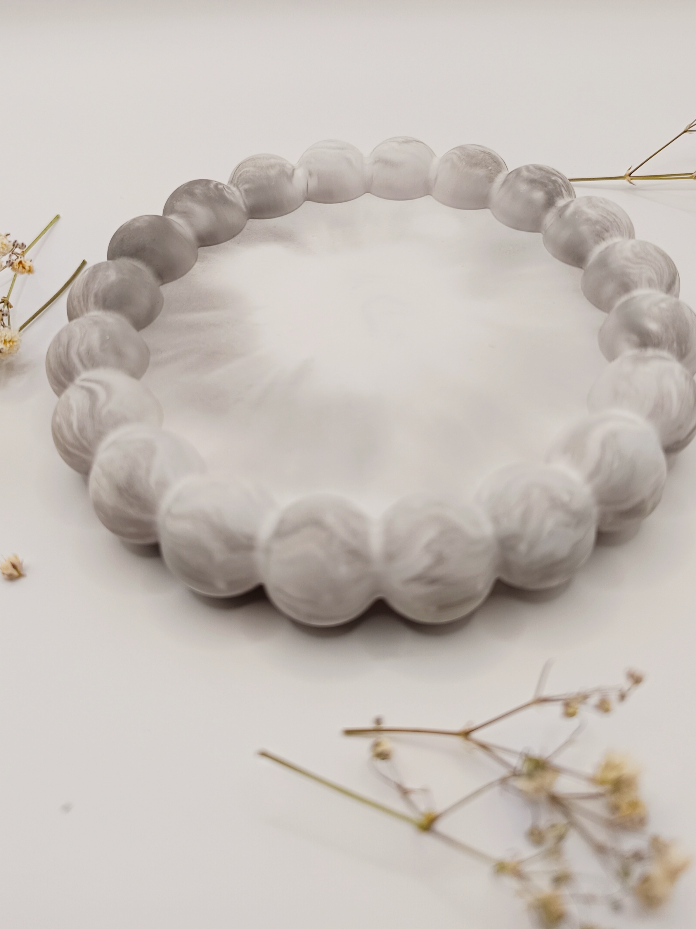 Dekoratives Tablett PERLE