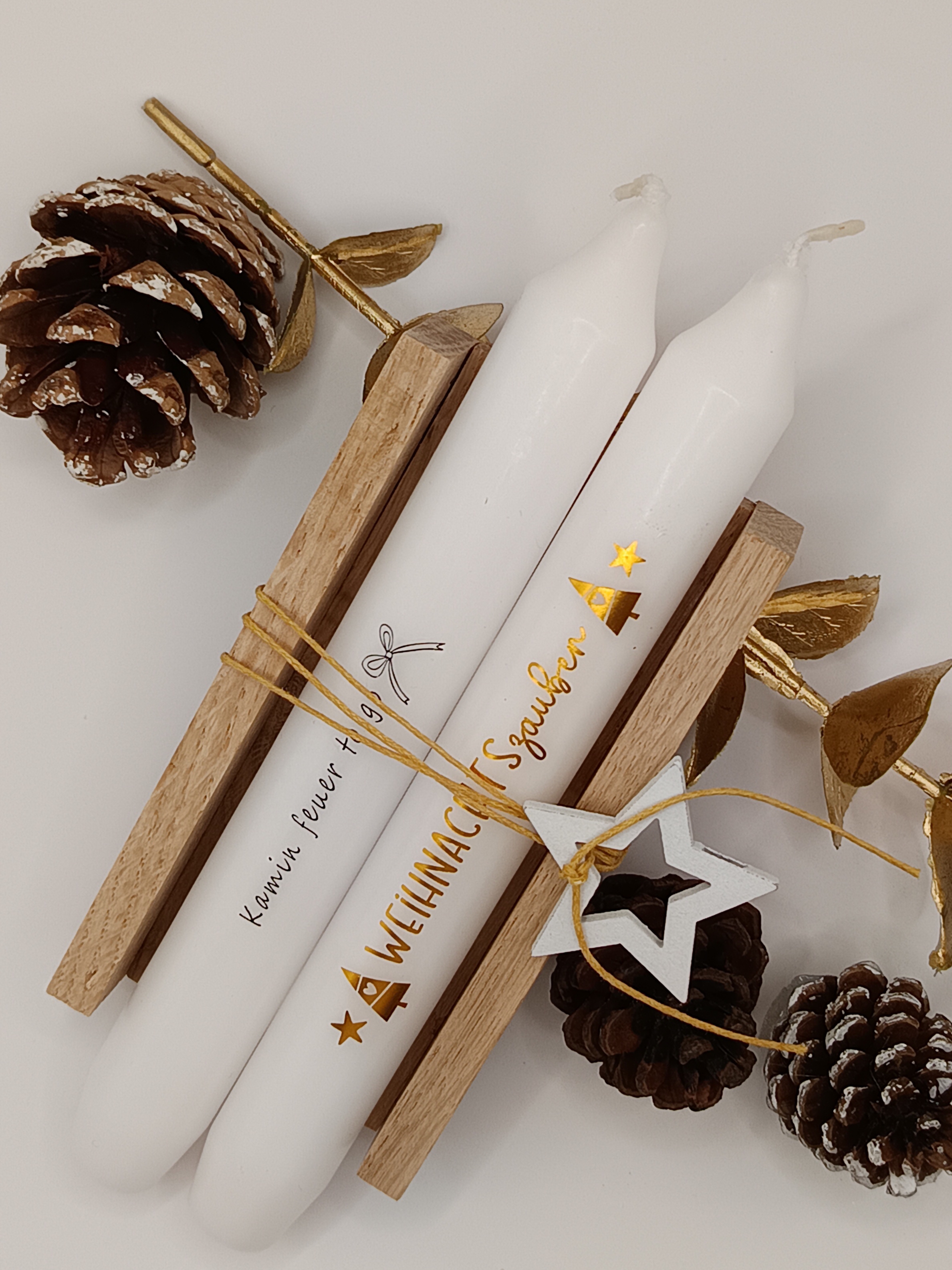 Geschenkset Weihnachtskerzen SKORSTEN