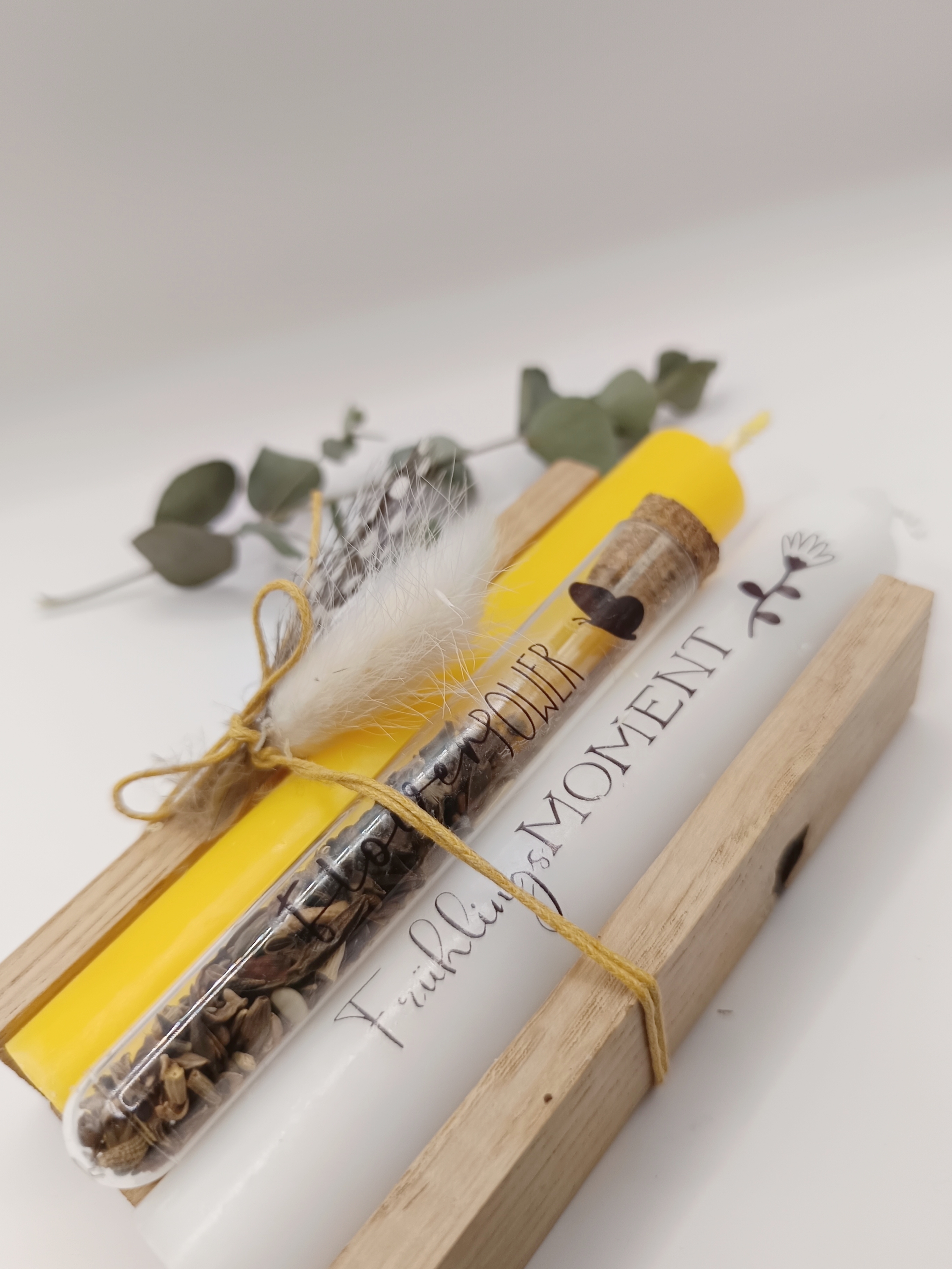 Kerzen-Geschenkset, Frühlingsmoment